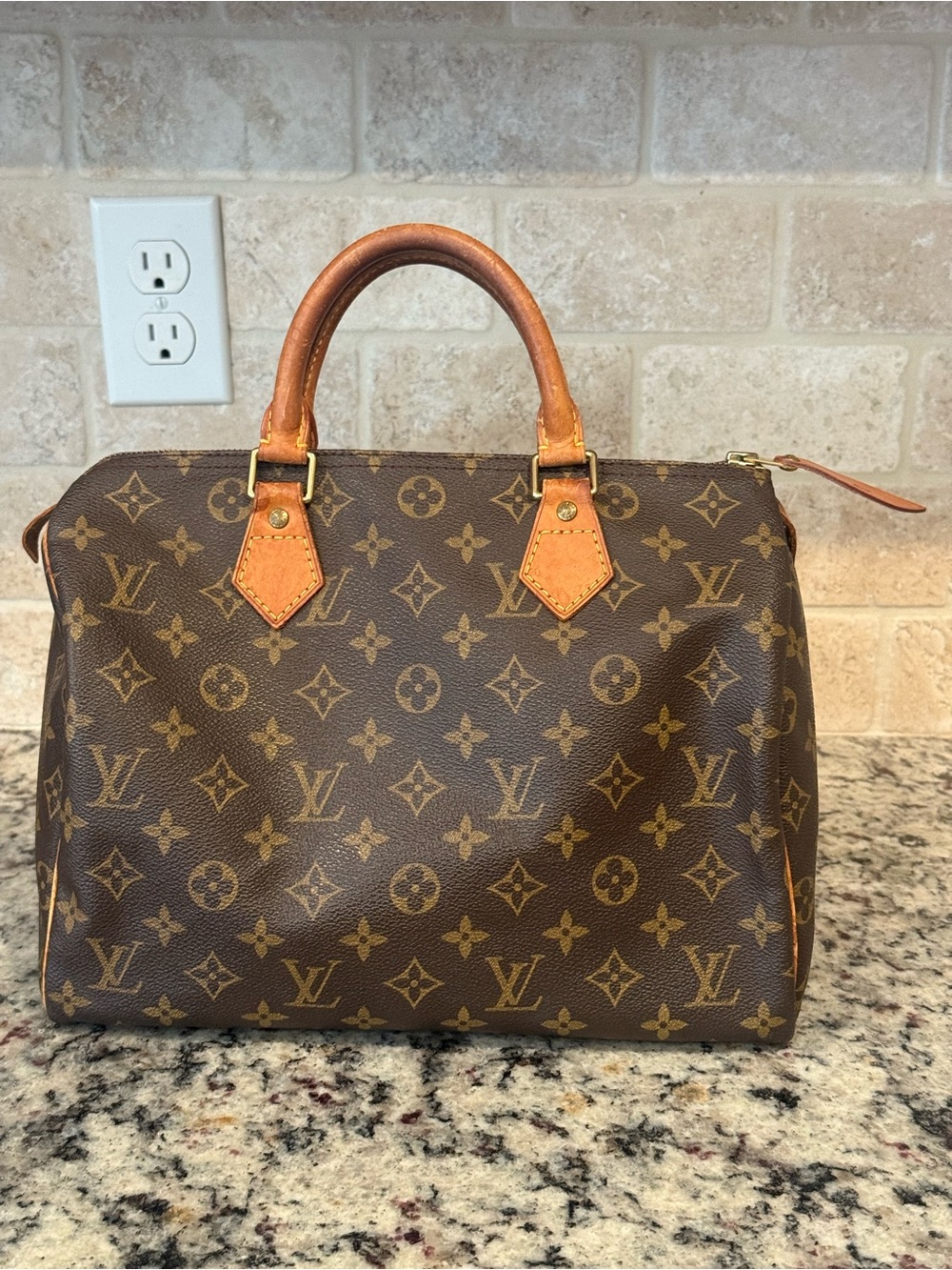 Louis Vuitton Monogram Speedy 30 Handbag